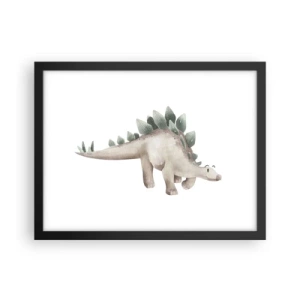 Pôster com moldura preta - Seu amigo - 40x30 cm