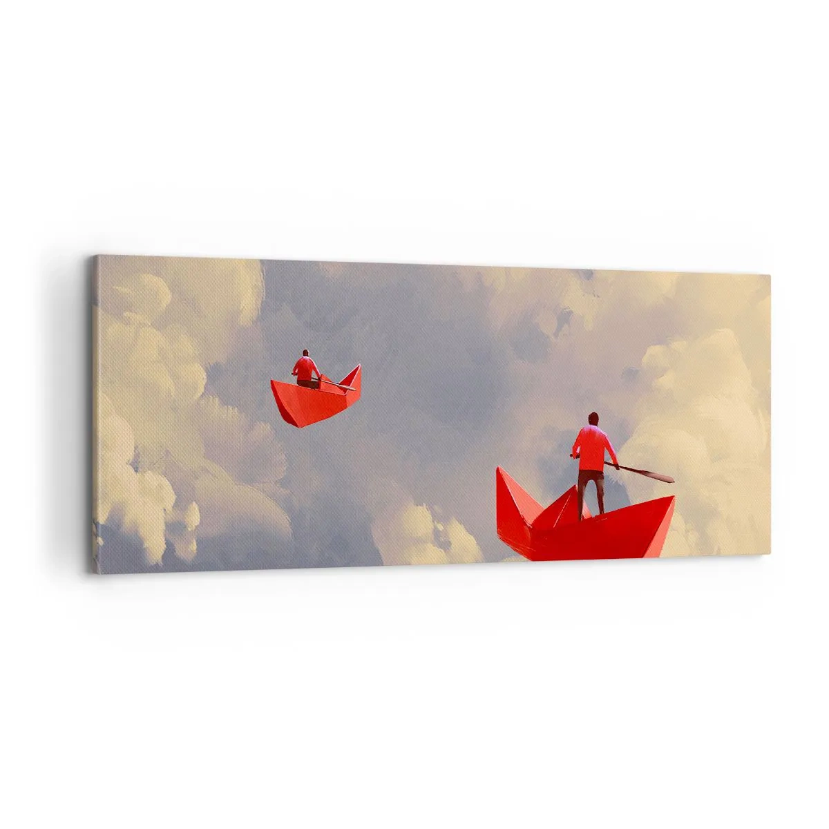 Quadro em tela - Expedição dos sonhadores - 100x40 cm