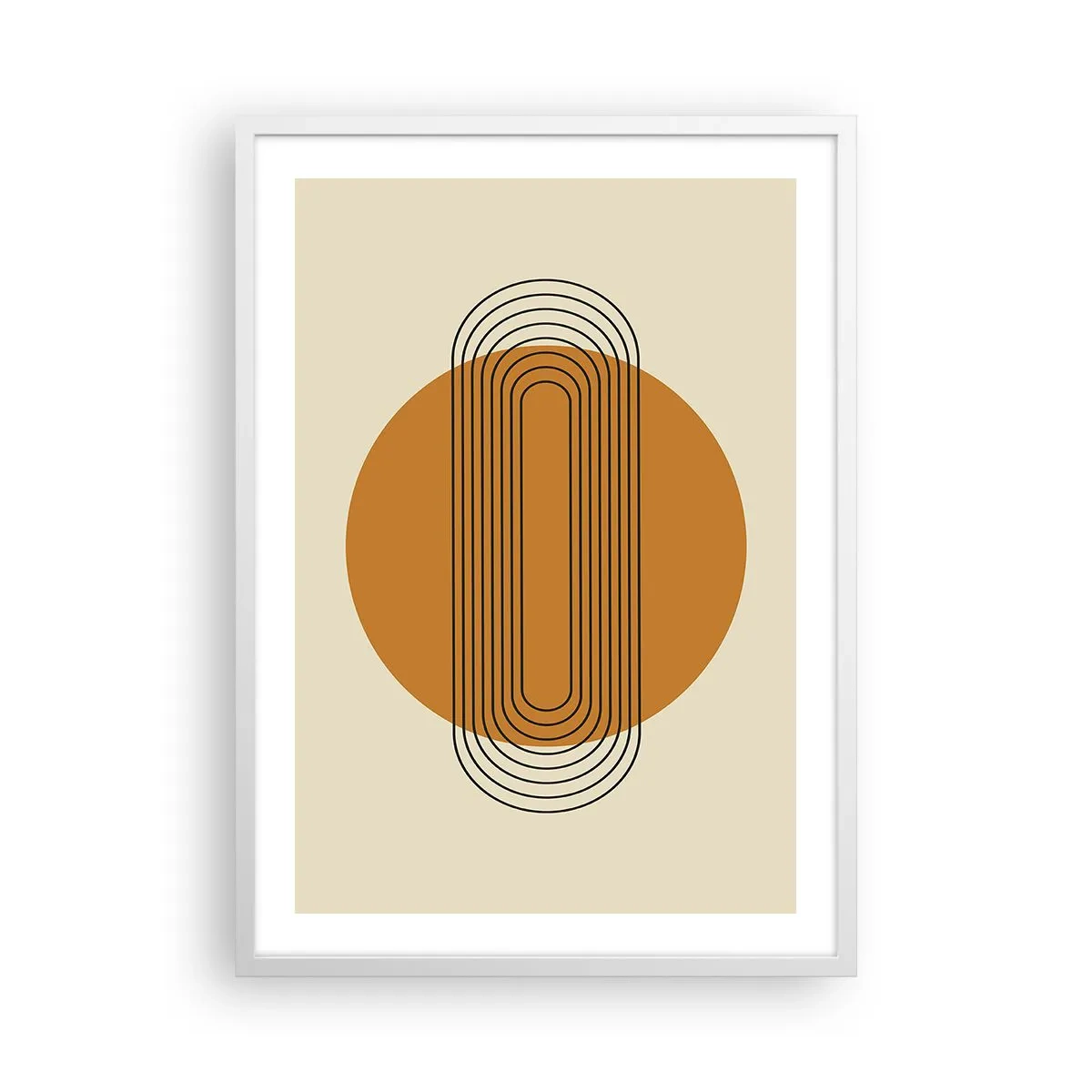 Pôster em moldura branca - O plano perfeito - 50x70 cm