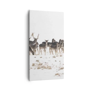 Quadro em tela - O Natal se aproxima? - 55x100 cm