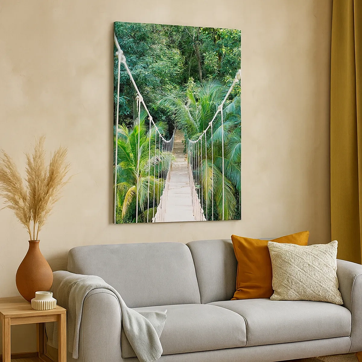 Quadro em tela - Bem-vindo à selva! - 50x70 cm