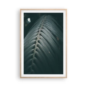 Pôster com moldura de carvalho claro - A precisão da natureza - 61x91 cm