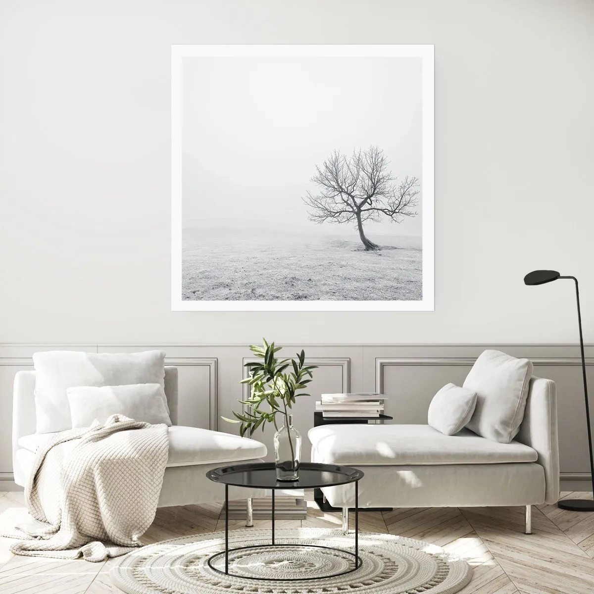 Pôster - Contra o nada - 30x30 cm