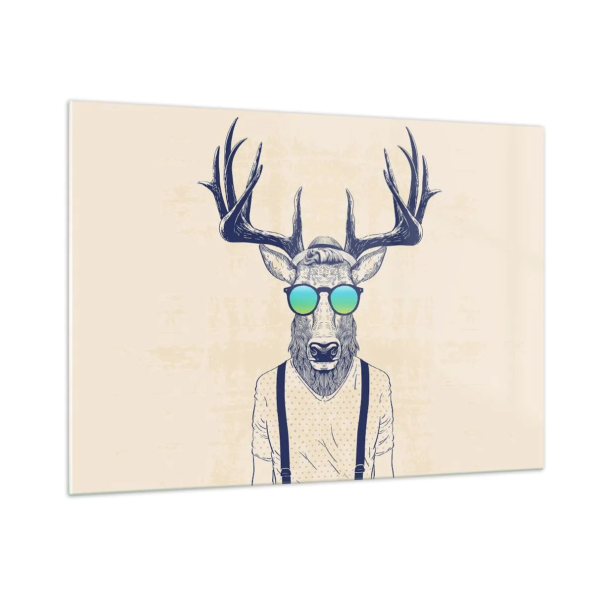 Quadro em vidro - E quem esperavas? - 100x70 cm