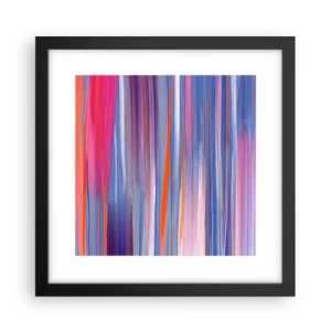 Pôster com moldura preta - Ascensão - 30x30 cm