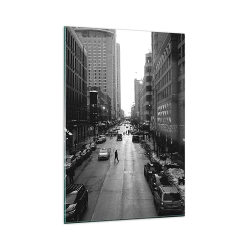 Quadro em vidro - Outro dia como todos os dias - 80x120 cm