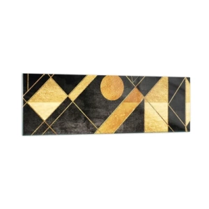 Quadro em vidro - Sol do Deserto - 160x50 cm