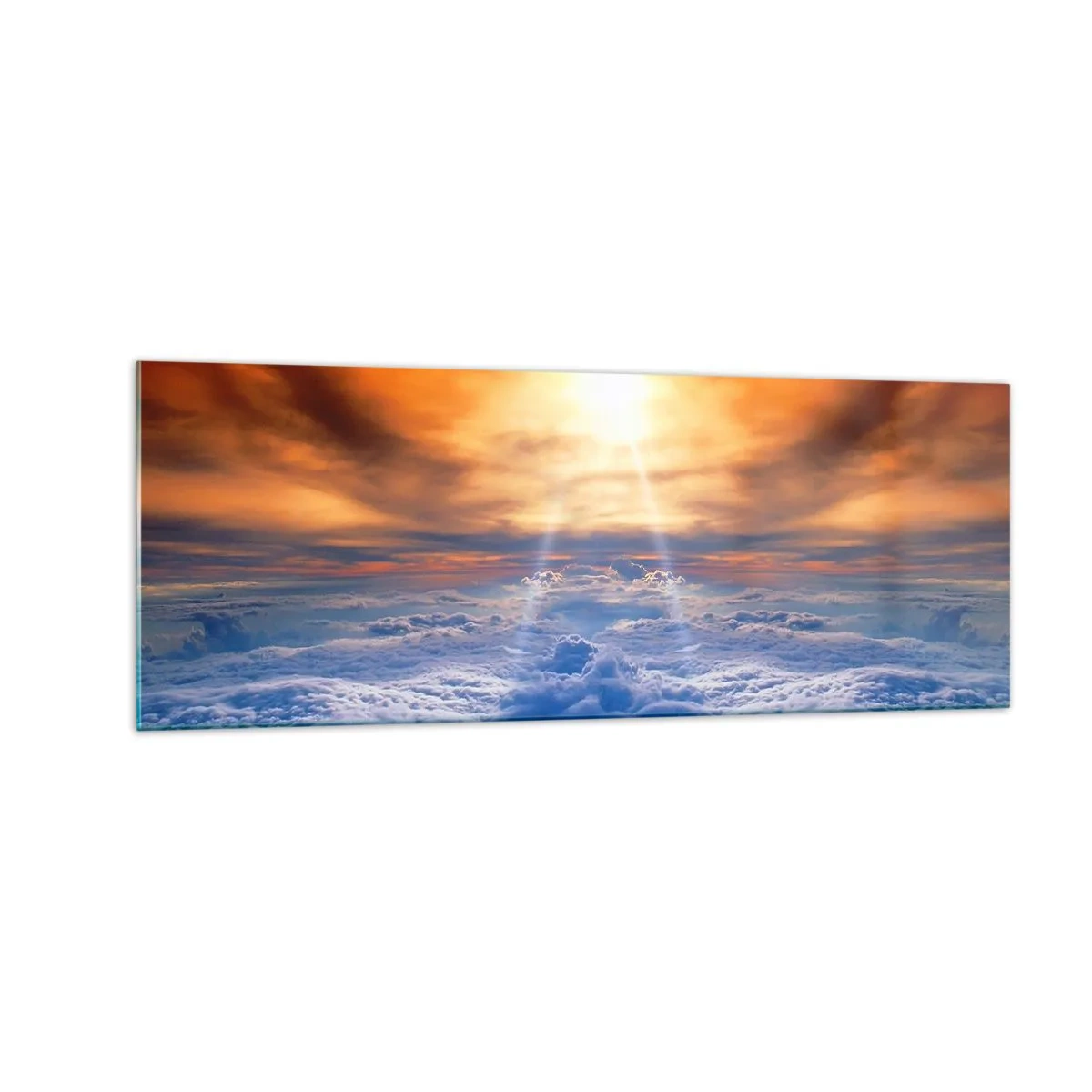 Quadro em vidro - Paisagem mística - 140x50 cm