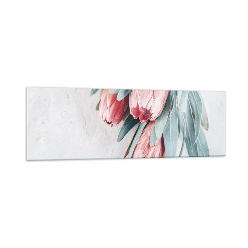 Quadro em vidro - Envergonhadas da sua própria beleza - 160x50 cm