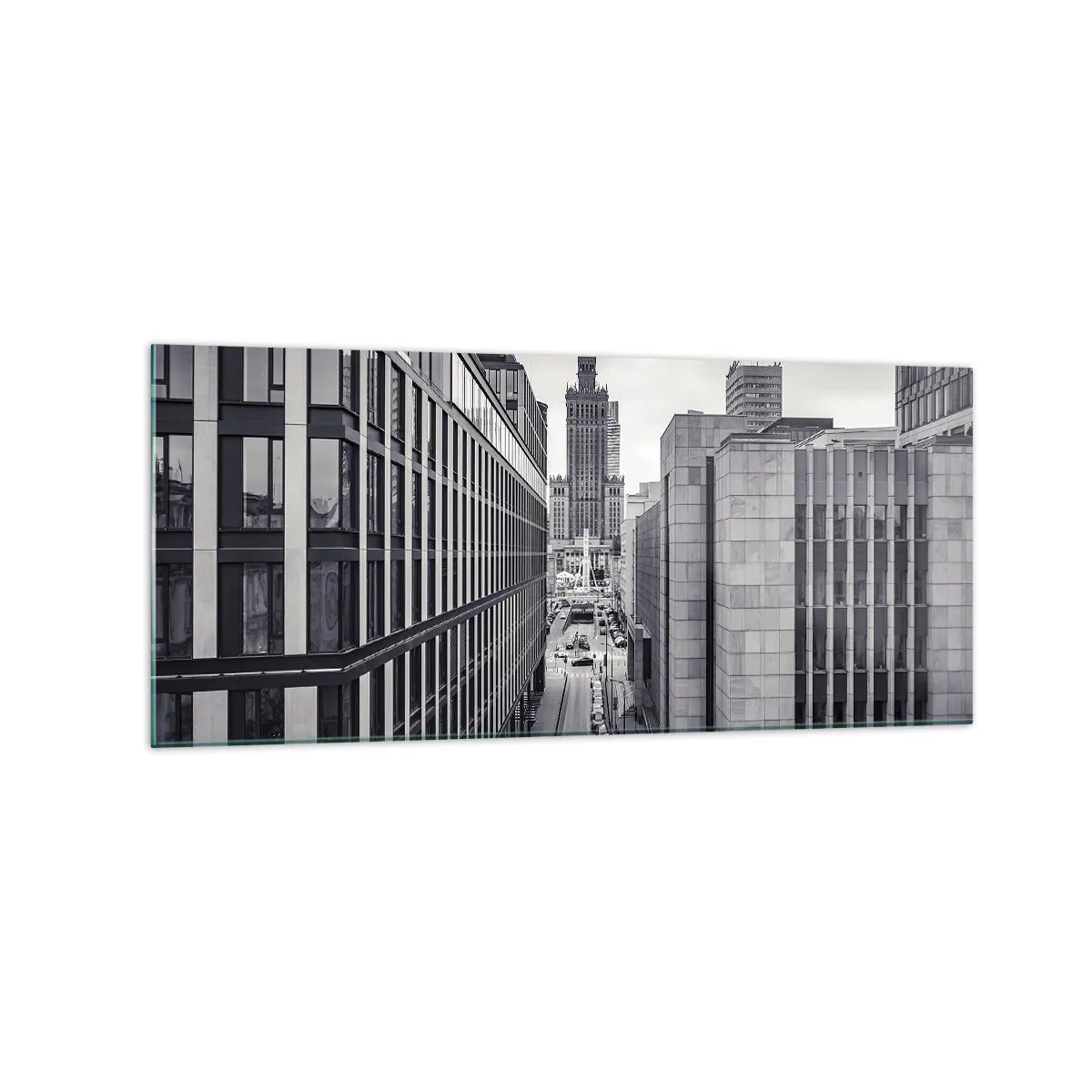 Quadro em vidro - Vale de Varsóvia - 120x50 cm