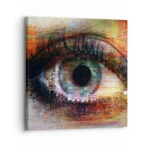 Quadro em tela - Pode olhar para a alma - 30x30 cm