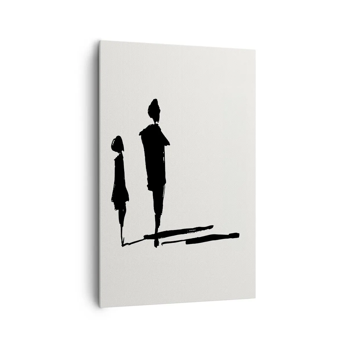 Quadro em tela - Certeza que juntos? - 80x120 cm