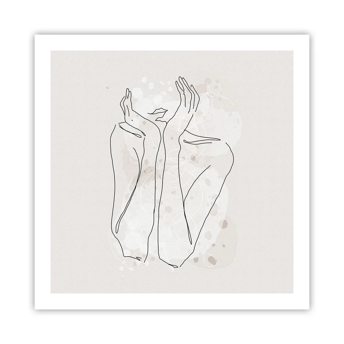 Pôster - Momento de sonho - 60x60 cm