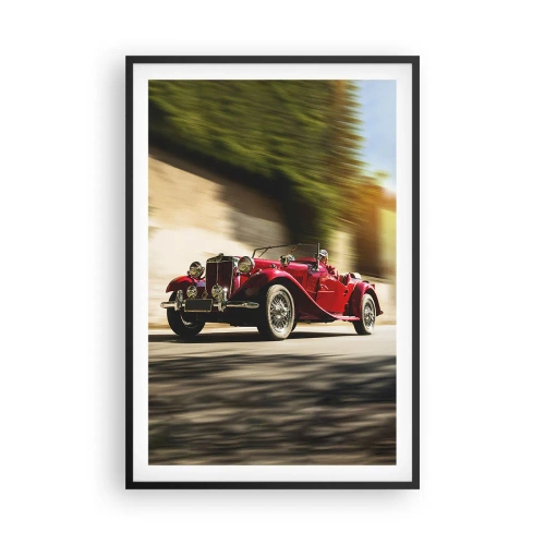 Pôster com moldura preta - Mais bonita que a Vitória de Samotrácia - 61x91 cm