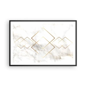 Pôster com moldura preta - Vista ao infinito - 91x61 cm