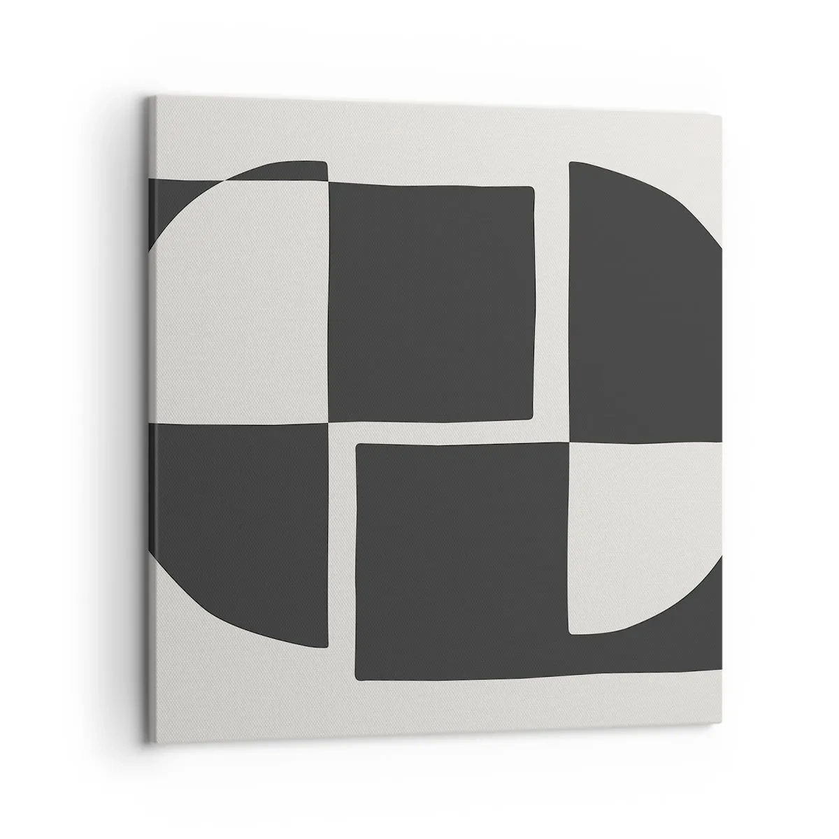 Quadro em tela - Antítese – síntese - 50x50 cm