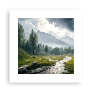 Pôster - Ida e volta - 30x30 cm