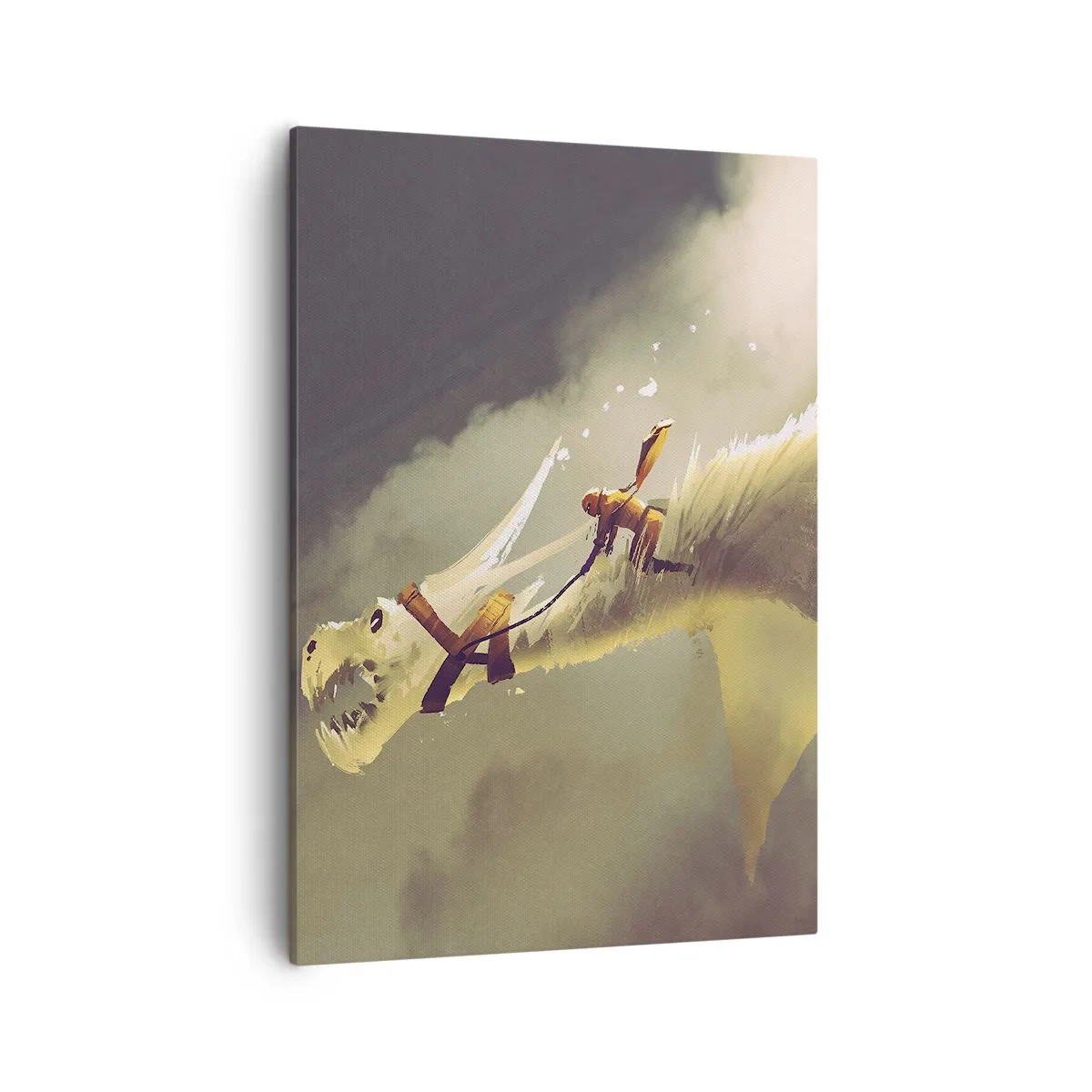 Quadro em tela - A resgatar o mundo - 50x70 cm