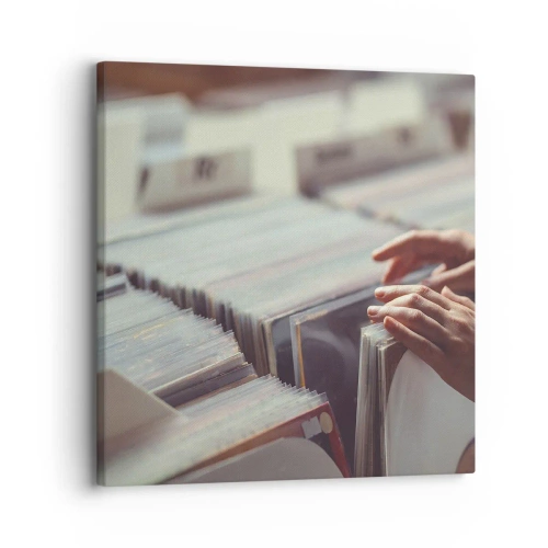 Quadro em tela - Em busca de emoções - 30x30 cm