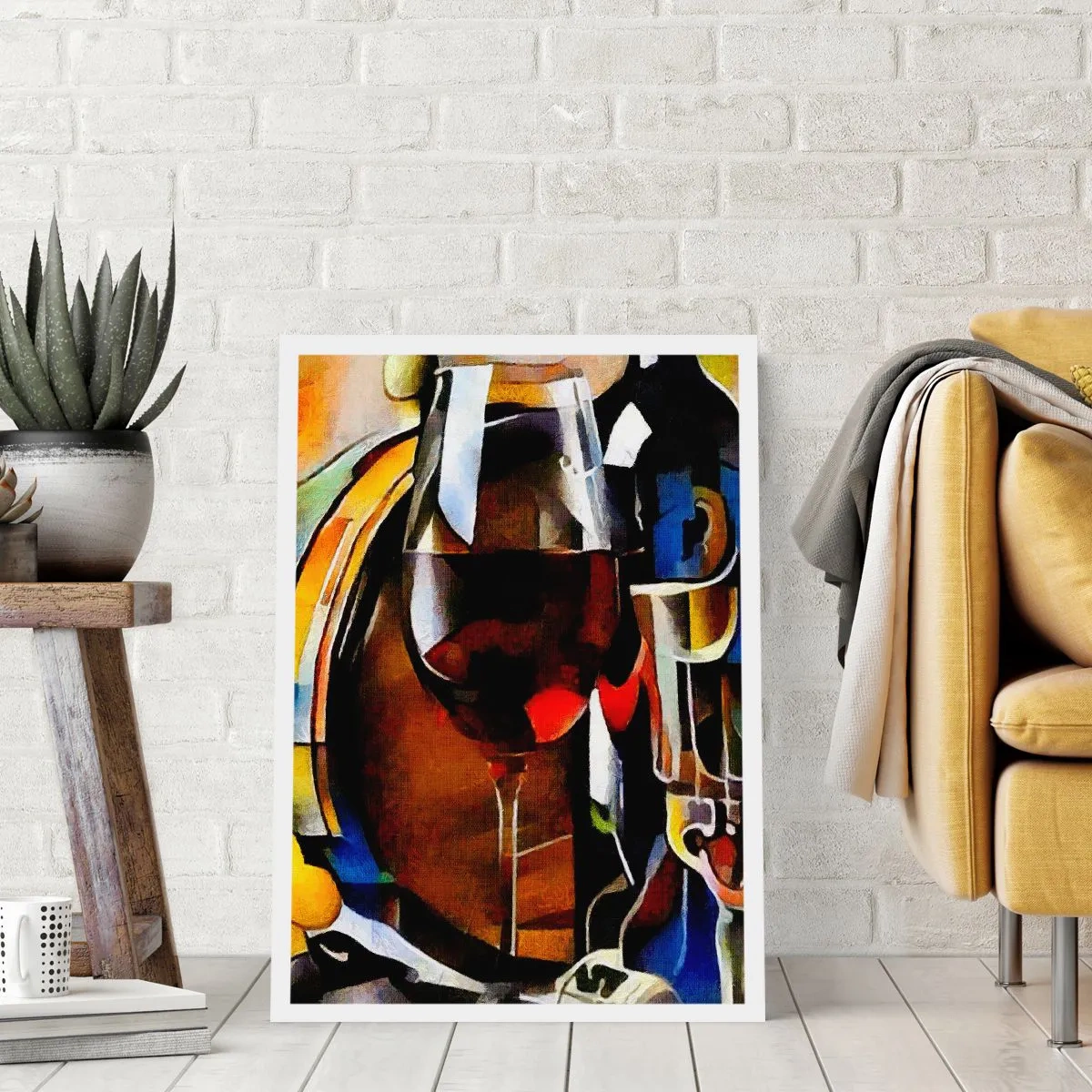 Pôster - E o mundo ganha cor - 70x100 cm