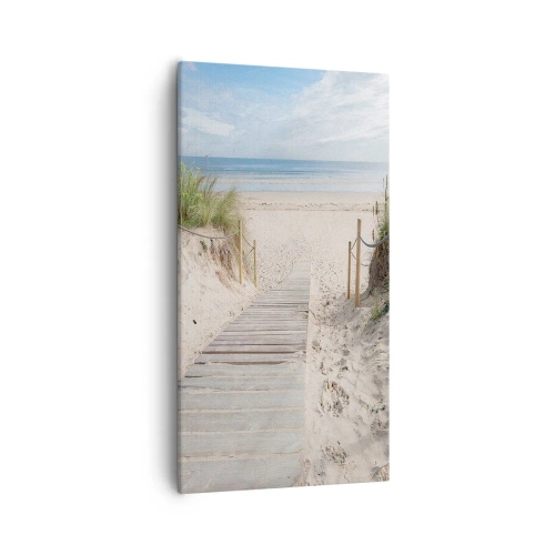 Quadro em tela - Pelo horizonte - 55x100 cm