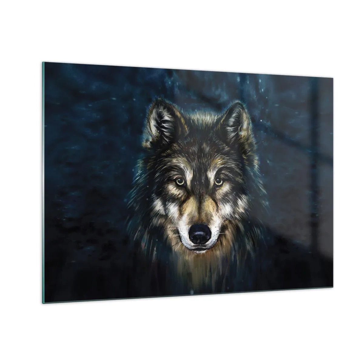 Quadro em vidro - Alfa? E ómega - 100x70 cm