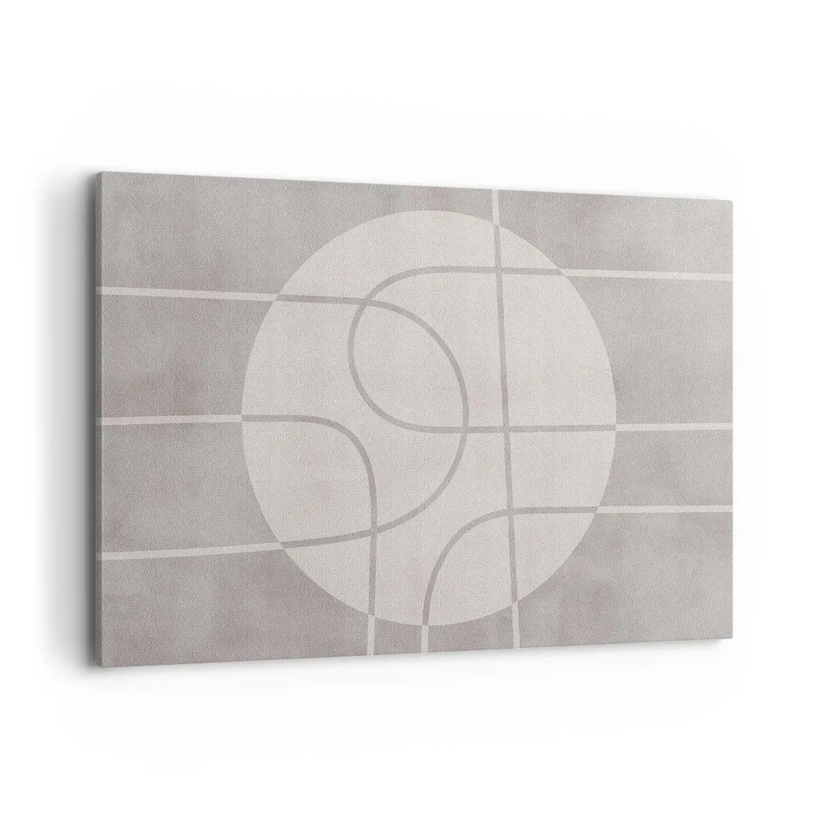 Quadro em tela - Circular e direto - 120x80 cm