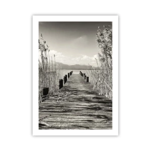 Pôster - No silêncio da relva - 50x70 cm