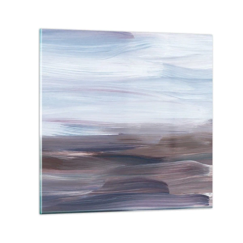 Quadro em vidro - Elementos: água - 40x40 cm