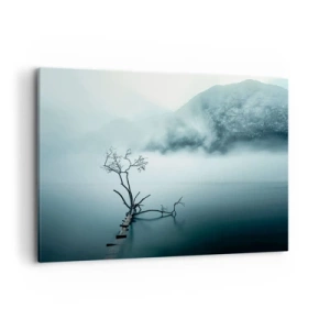 Quadro em tela - Da água e da neblina - 100x70 cm