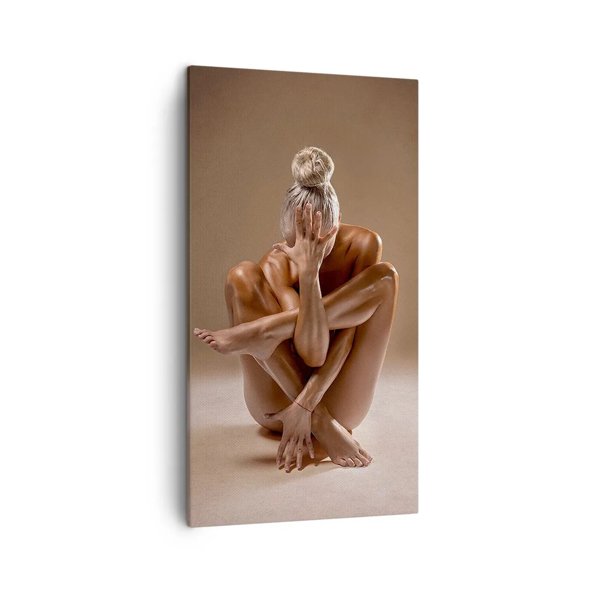 Quadro em tela - Unidade de corpo e alma - 45x80 cm