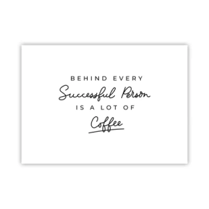 Pôster - O segredo do sucesso - 70x50 cm