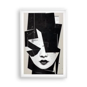 Pôster em moldura branca - Profundamente escondido - 61x91 cm