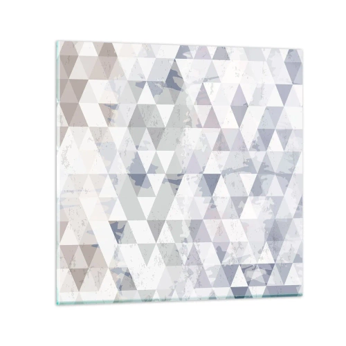 Quadro em vidro - Em ritmo para três - 50x50 cm