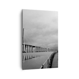 Quadro em tela - Cada um com o que merece - 80x120 cm