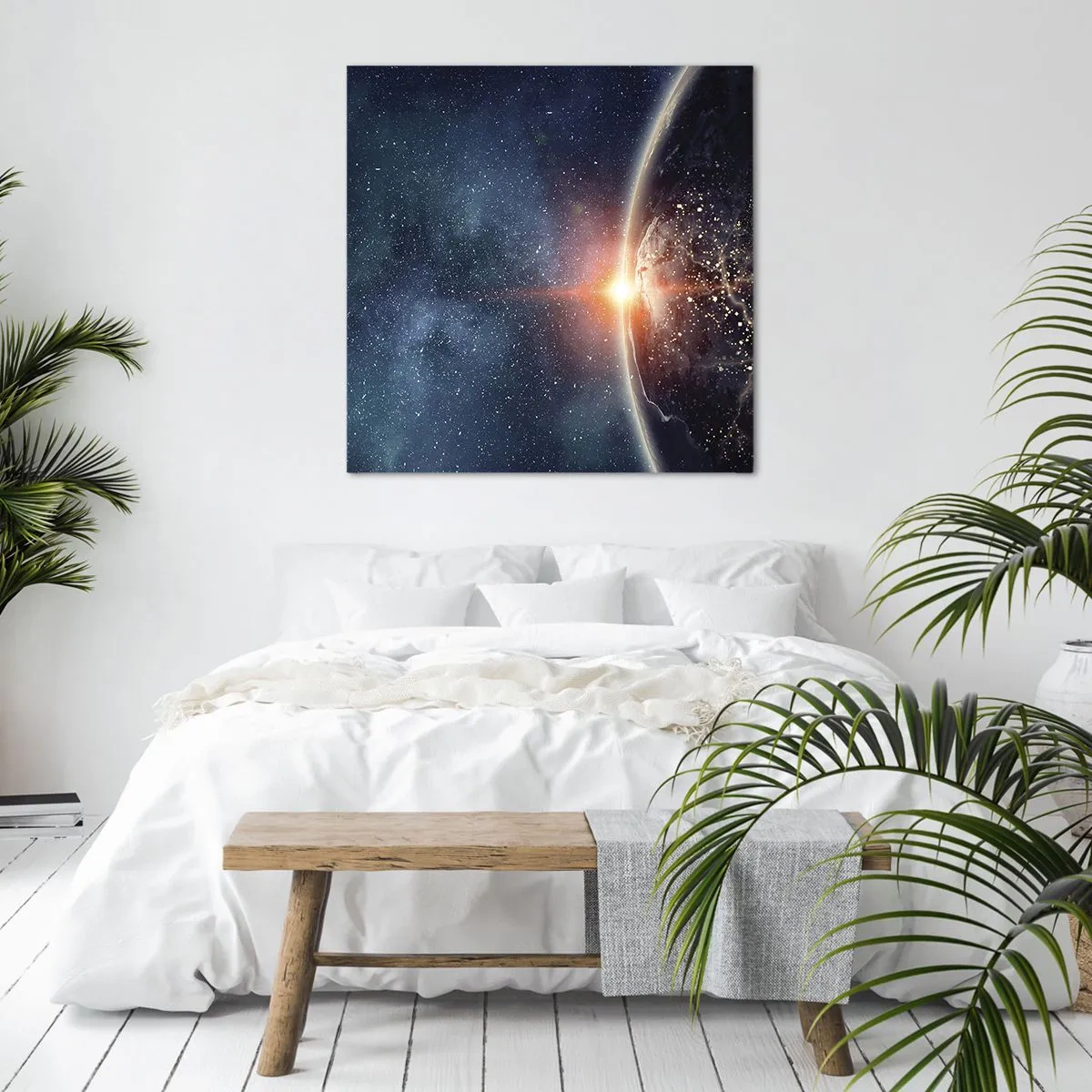 Quadro em tela - Numa nova perspetiva - 60x60 cm