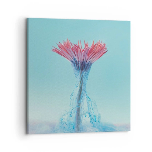 Quadro em tela - Num abraço revigorante - 70x70 cm