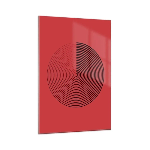 Quadro em vidro - Movimento circular - 80x120 cm