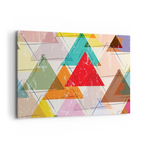 Quadro em tela - Três por três - 100x70 cm
