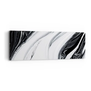 Quadro em tela - Uma combinação de opostos - 90x30 cm