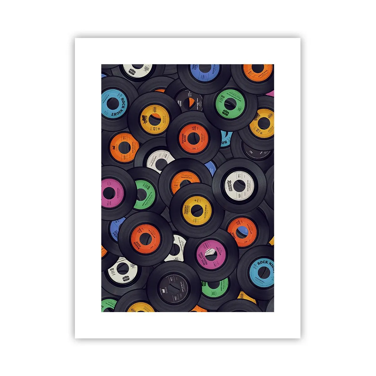 Pôster - Cores dos clássicos - 30x40 cm