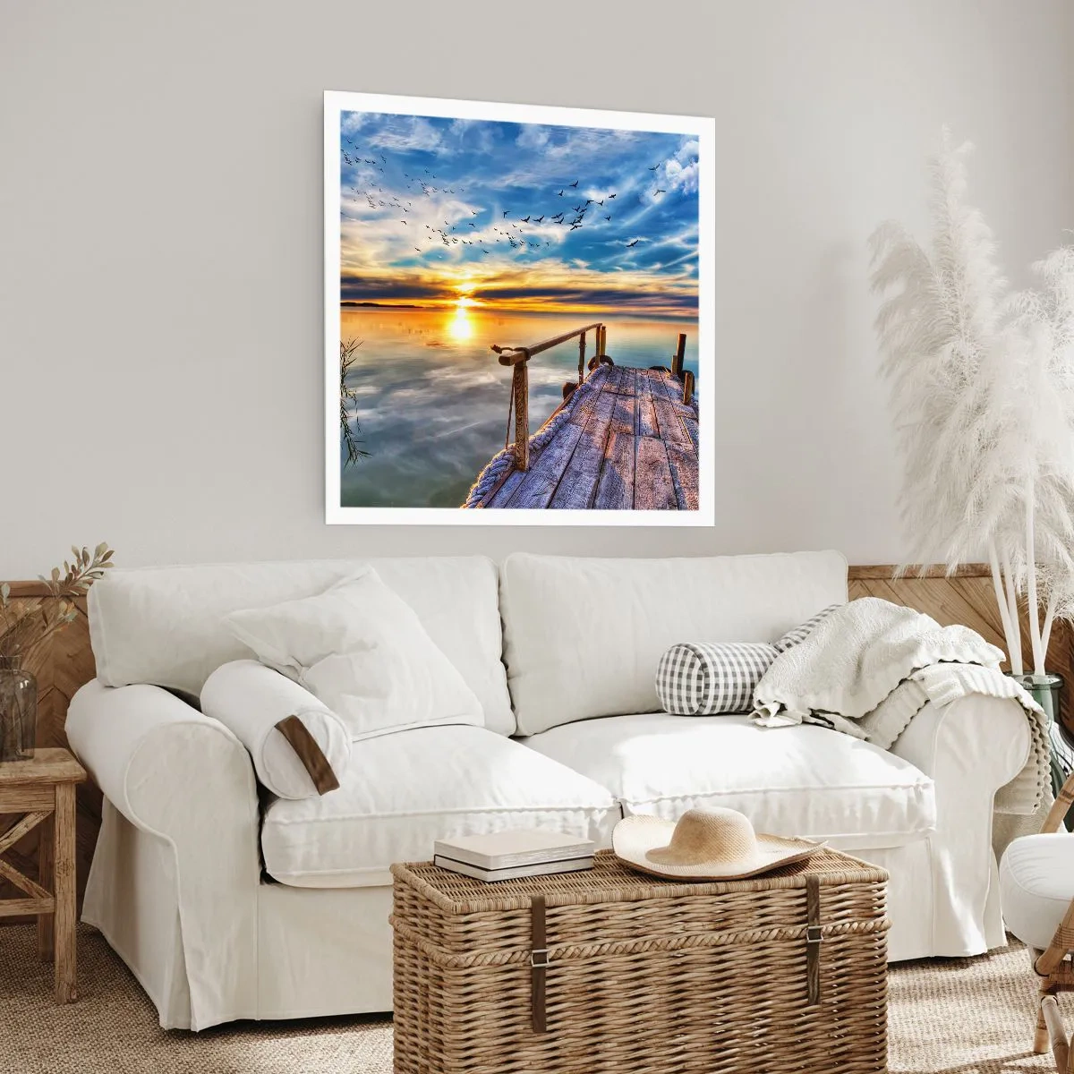 Pôster - O vento descansa - 40x40 cm