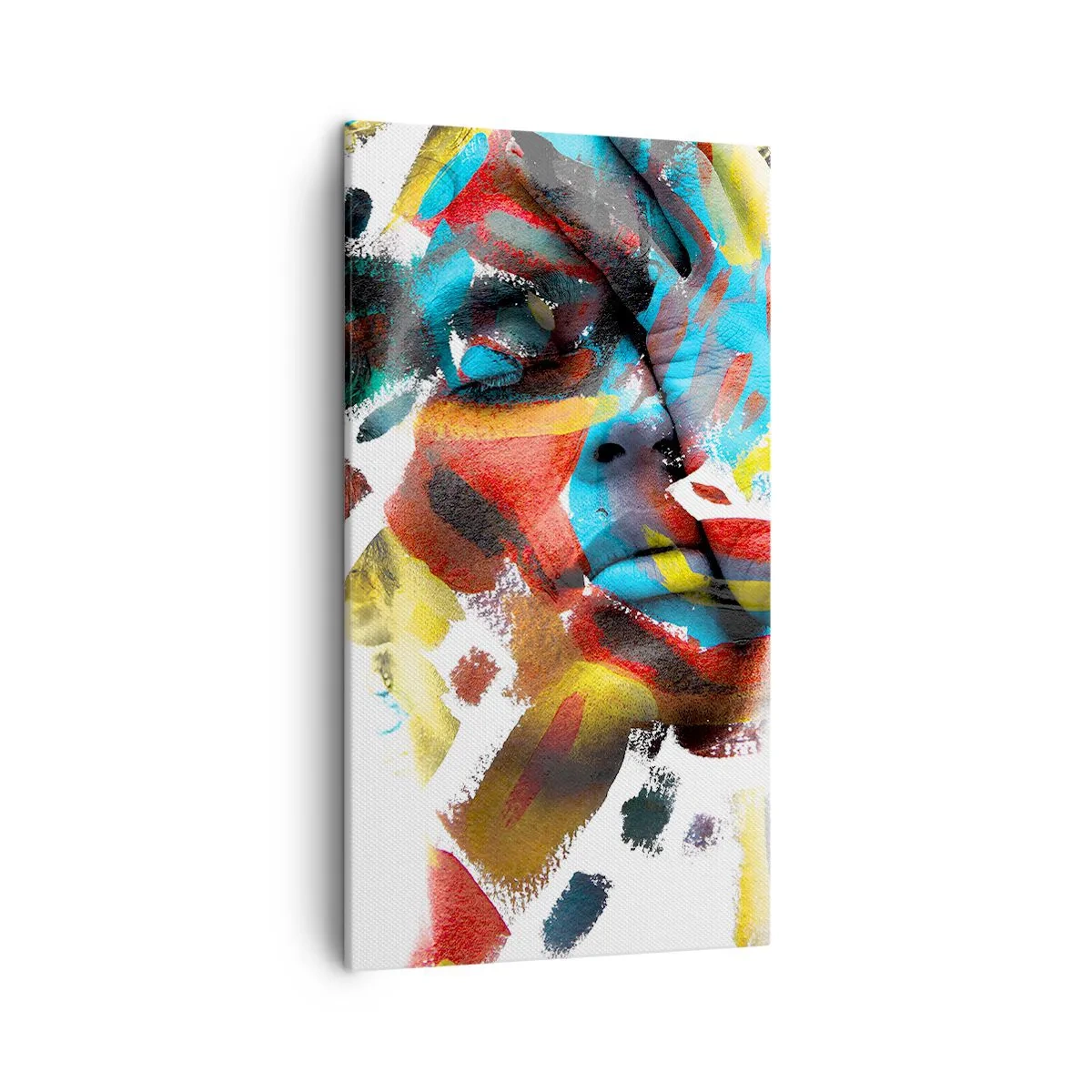 Quadro em tela - Personalidade colorida - 45x80 cm