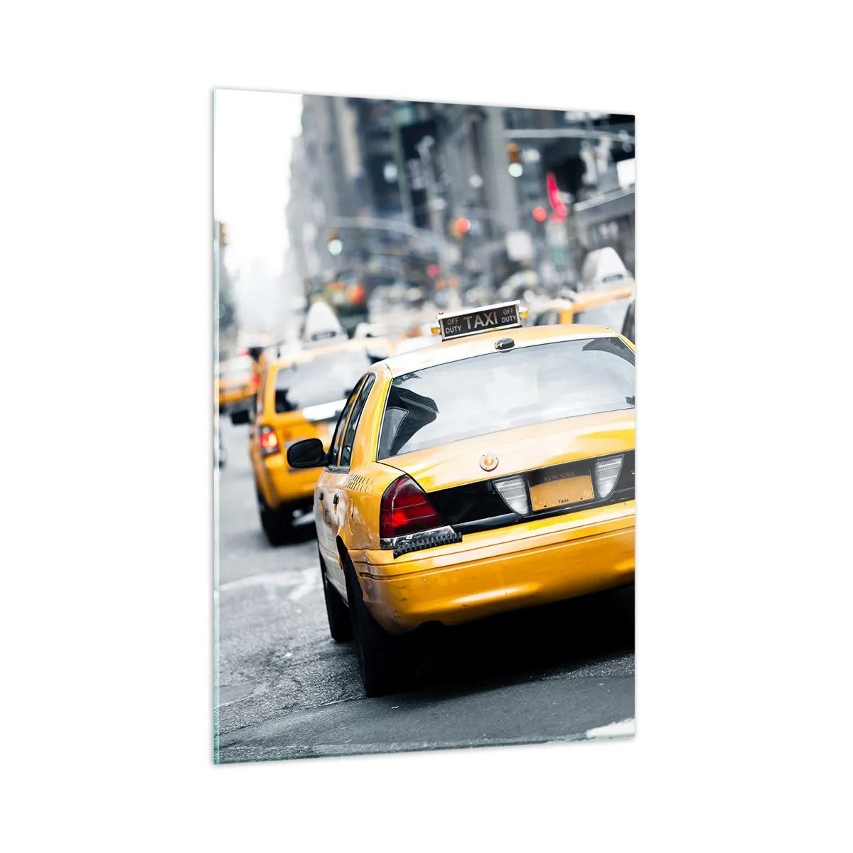Quadro em vidro - Apenas nesta cidade - 50x70 cm