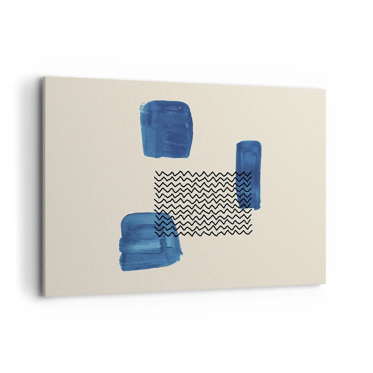 Quadro em tela - Quarteto abstrato - 120x80 cm