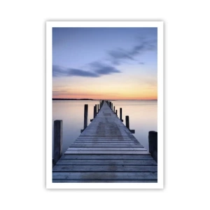 Pôster - A calma de um crepúsculo sereno - 70x100 cm
