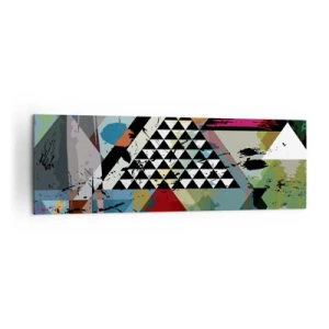 Quadro em tela - Como é simples - 160x50 cm