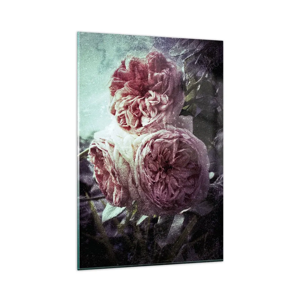 Quadro em vidro - Em uma atmosfera romântica - 80x120 cm