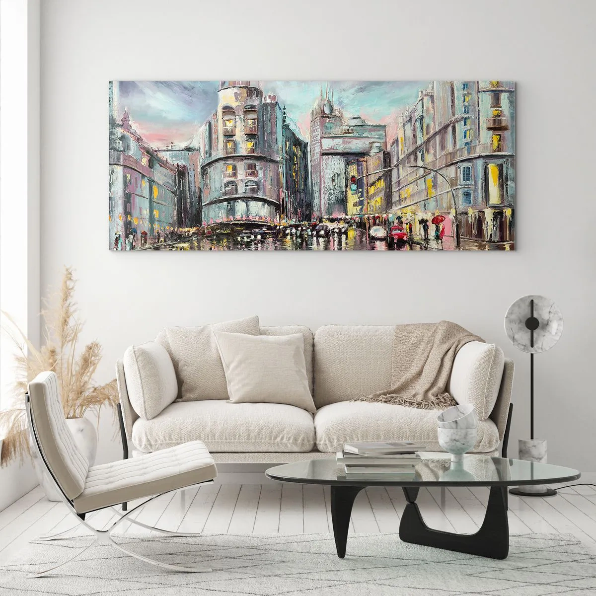 Quadro em vidro - Será uma noite de sucesso - 90x30 cm
