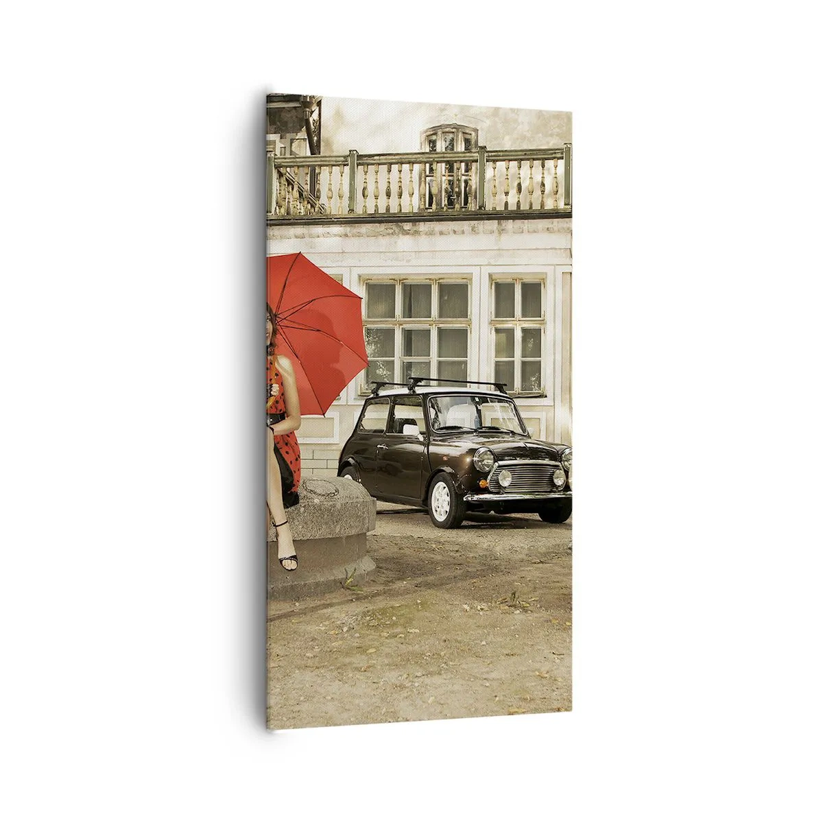 Quadro em tela - Mini-viagem sentimental - 65x120 cm
